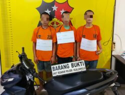Polisi Tangkap 3 Pelaku Curanmor di Labura
