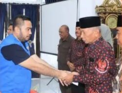 Peduli Veteran, KNPI Labuhanbatu Berikan Tali Asih