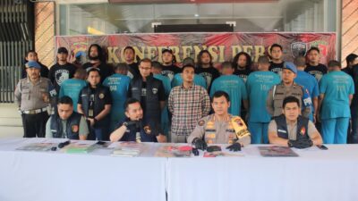 Lakukan Aksi Perampasan Kendaraan, 8 Oknum Debt Collector Dibekuk Polda Jateng