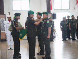 Pimpin Sertijab Danrindam, Pangdam Kasuari Inginkan Rindam Sebagai Center Of Gravity Dalam Latihan