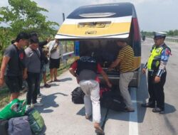 Sat PJR Polda Jatim Bersama Buser Polres Pasuruan Amankan Terduga Pelaku Pencurian