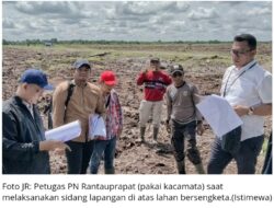 Kisruh Tanah Warga vs Belunkut Berlanjut, PN Sidang Lapangan Usai Eksekusi