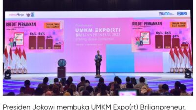 Presiden Jokowi Tekankan, Perbankan Permudah Pembiayaan Bagi UMKM