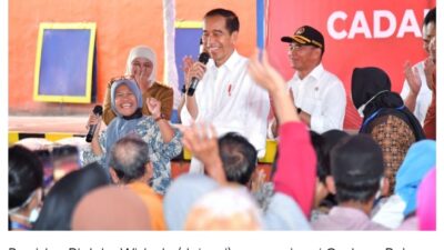 Bagikan Bantuan CBP, Presiden Sebut BLT Elnino Juga Telah Cair