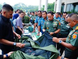 Panglima TNI Cek Perlengkapan Operasi Dalam Negeri 2024
