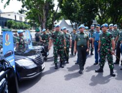 Panglima TNI Cek Kesiapan Pasukan Pengamanan Presiden 