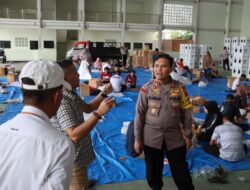 Polres Labuhanbatu Pantau Pengemasan Logistik Pemilu 2024