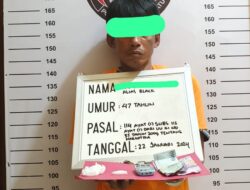 Ketangkap Jual Sabu, Black Diringkus Tim Opsnal Satres Narkoba Polres Labuhanbatu
