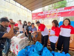 Sambut Imlek, INTI Labuhanbatu Bagikan Ratusan Paket Baksos