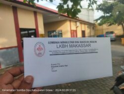 Laporkan Pencurian Mobil, LKBH Makassar Desak Polres Gowa Tangkap Pelaku
