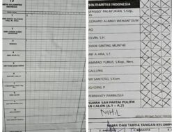 Oknum Petugas KPPS TPS 026 Berua Diduga Lakukan Kecurangan, Perhitungan Tercatat 13 Suara, C1 Berubah Jadi Nihil