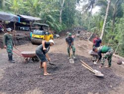 Sasaran Fisik TMMD Kodim 1623/Karangasem Secara Perlahan Rampung