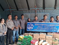 Lagi, DPC PJS Sibolga dan Tapteng Berikan Bantuan Kepada Korban Kebakaran