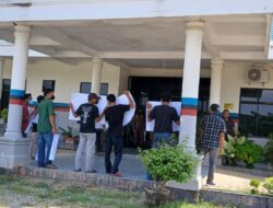 Stop Pembodohan Kangkung, Mahasiswa Aktivis Lingkungan Demo di DLH Labusel