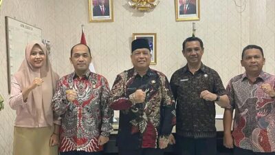 Pindah Tugas ke NTT, Kepala BNN Tebing Tinggi Pamit ke Pj. Walkot Tebing Tinggi