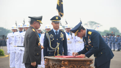 Panglima TNI Pimpin Sertijab Kepala Staf TNI Angkatan Udara