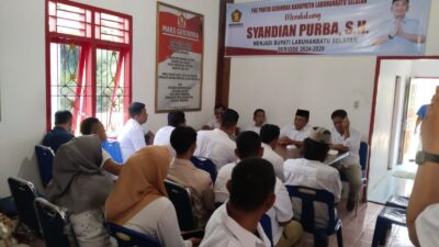 DPC Partai Gerindra Labusel Adakan Rakor, Syahdian Purba: Saya Siap Maju Jadi Bupati Labusel