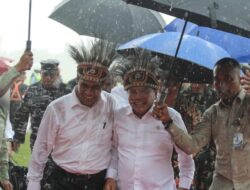 Tiba di Merauke, Wamenhan Tinjau Panen Raya Food Estate di Papua Selatan