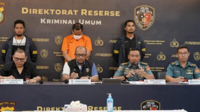 Pelaku Pemalsuan Plat Dinas TNI Ditangkap