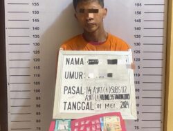 Polsek Aeknatas Polres Labuhanbatu Amankan Pelaku Penyalahguna Narkoba