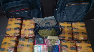 Pengedar Ganja 7,5 Kg Ditangkap Polisi