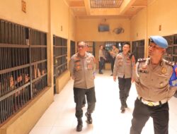 Wakapolres Labuhanbatu Cek Rumah Tahanan Polres Labuhanbatu