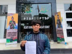 Demo di Kejatisu, Maki Desak Periksa Kadis PMD Labura dan Lembaga ICON Training Center