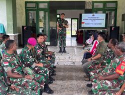 Kodim 1715/Yahukimo Rayakan Syukuran HUT Kodam XVII/Cenderawasih Ke-61