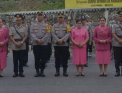 Kapolres Labusel Pimpin upacara Sertijab