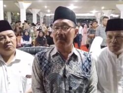 Penurunan Bendera MTQ & FSQ Labusel Berlangsung Dramatis, Hujan Lebat Tidak Menghalangi Pasukan Paskibraka