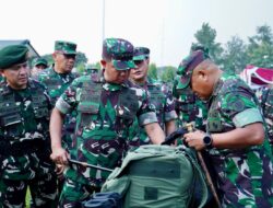 Panglima TNI Cek Kesiapan Rumah Sakit Satuan Tugas Yang Akan Diberangkatkan ke Palestina
