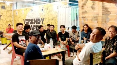 Pendiri dan Pengurus UKM Mapala 09 FT Unhas Berkunjung ke Virendy Cafe