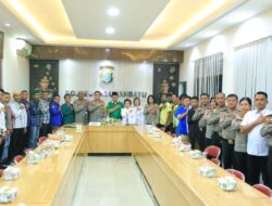 Polres Labuhanbatu Ikuti Zoom Meet Divhumas Polri: Wawasan Kebangsaan Polri Presisi Menuju Indonesia Emas