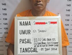 Bawa Ganja, Seorang Lansia Ditangkap Polisi 