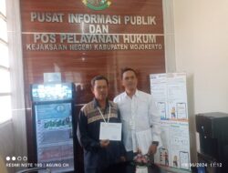 Perkembangan Perkara Dianggap Janggal, Hadi Purwanto Layangkan Surat Audensi ke Kejari Mojokerto