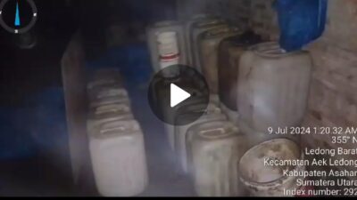 Di Aek Kanopan Labura Katanya Ada Tempat Penimbunan Minyak Subsidi