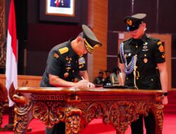 Kasum TNI Pimpin Sertijab Kapuspsi TNI