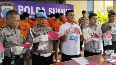 Ungkap Narkoba, 16 Pengedar dan 2 Pengguna Diamankan Polisi