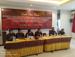 Rapat Pleno, KPU Labusel Tetapkan 223.153 Jumlah DPT Sementara