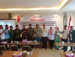 Cegah Sengketa Pemilu, Bawaslu Labusel Sosialisasikan Penyampaian SIPP