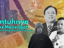 Bom Waktu bagi Indonesia, Runtuhnya Ekonomi Kelas Menengah