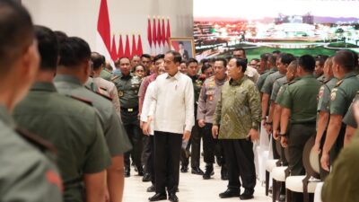 Panglima TNI Hadiri Pengarahan Presiden RI Kepada TNI Polri di IKN