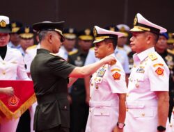 Kasum TNI Pimpin Sertijab Pangkogabwilhan I, Dankodiklat, Koorsahli Panglima dan Kapuskersin TNI