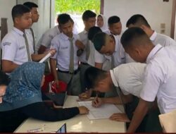 KPU Labuhanbatu Goes to School SMA 1 Negeri Ransel