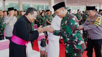 TNI Gelar Do’a Bersama Lintas Agama Dalam Rangka HUT ke 79 TNI
