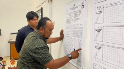KPU RI Pandu Simulasi Nasional Sirekap Hasil Pemilu Digital dengan KPU Labusel
