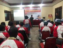 Koramil 1714-01/Mulia Papua, Berikan Materi Wasbang ke Pelajar