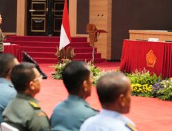 Panglima TNI Tutup Latihan Penyusunan Renkon TNI OMP Geladi Yudha Dharma Pasis Dikreg LII Sesko TNI TA 2024