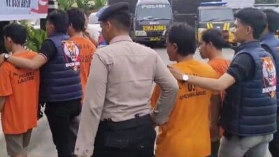 Kawanan Pencuri Buah Kelapa Sawit Milik Aman Siregar di Labusel Ditangkap, Pelaku Positif Narkoba
