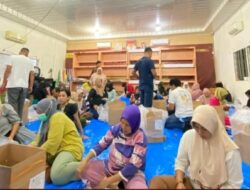 KPU Labuhanbatu Melaksanakan Pelipatan Kertas Suara